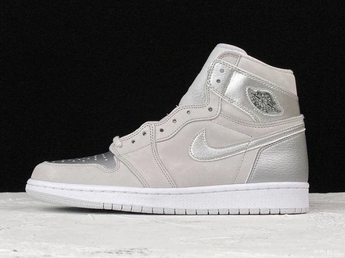 Air 1 Japan Jordan Grey Neutral DC1788-029 Silver White Metallic 0124